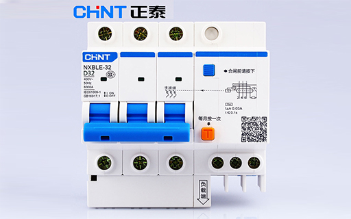 NXBLE-32系列D型剩余電流動作斷路器  3P